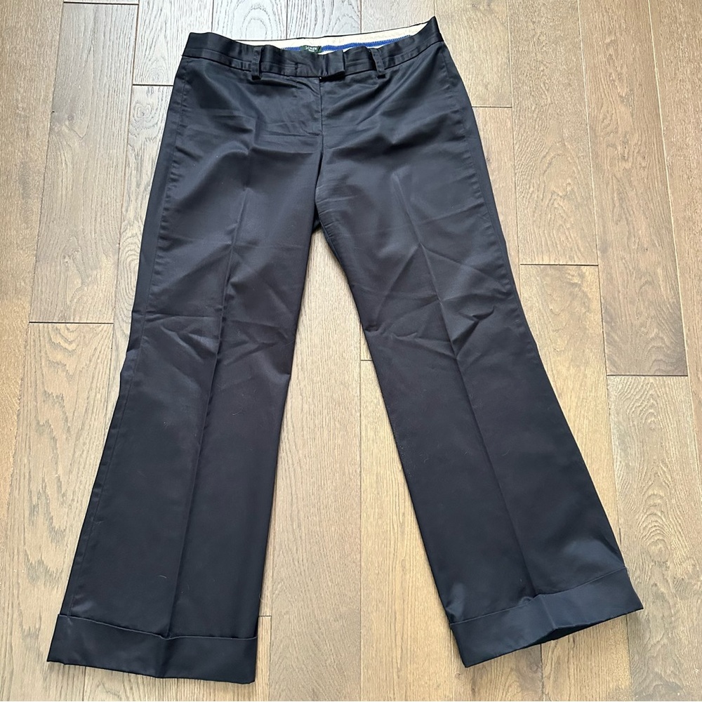 J. Crew Stretch Pants Size 10 Short City Fit
